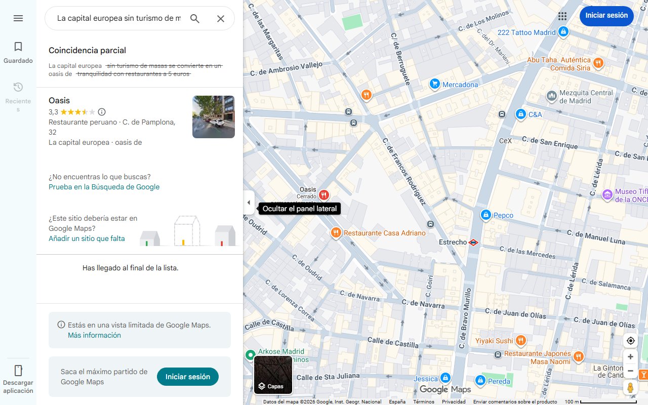 Mapa de La capital europea sin turismo de masas se convierte en un oasis de tranquilidad con restaurantes a 5 euros