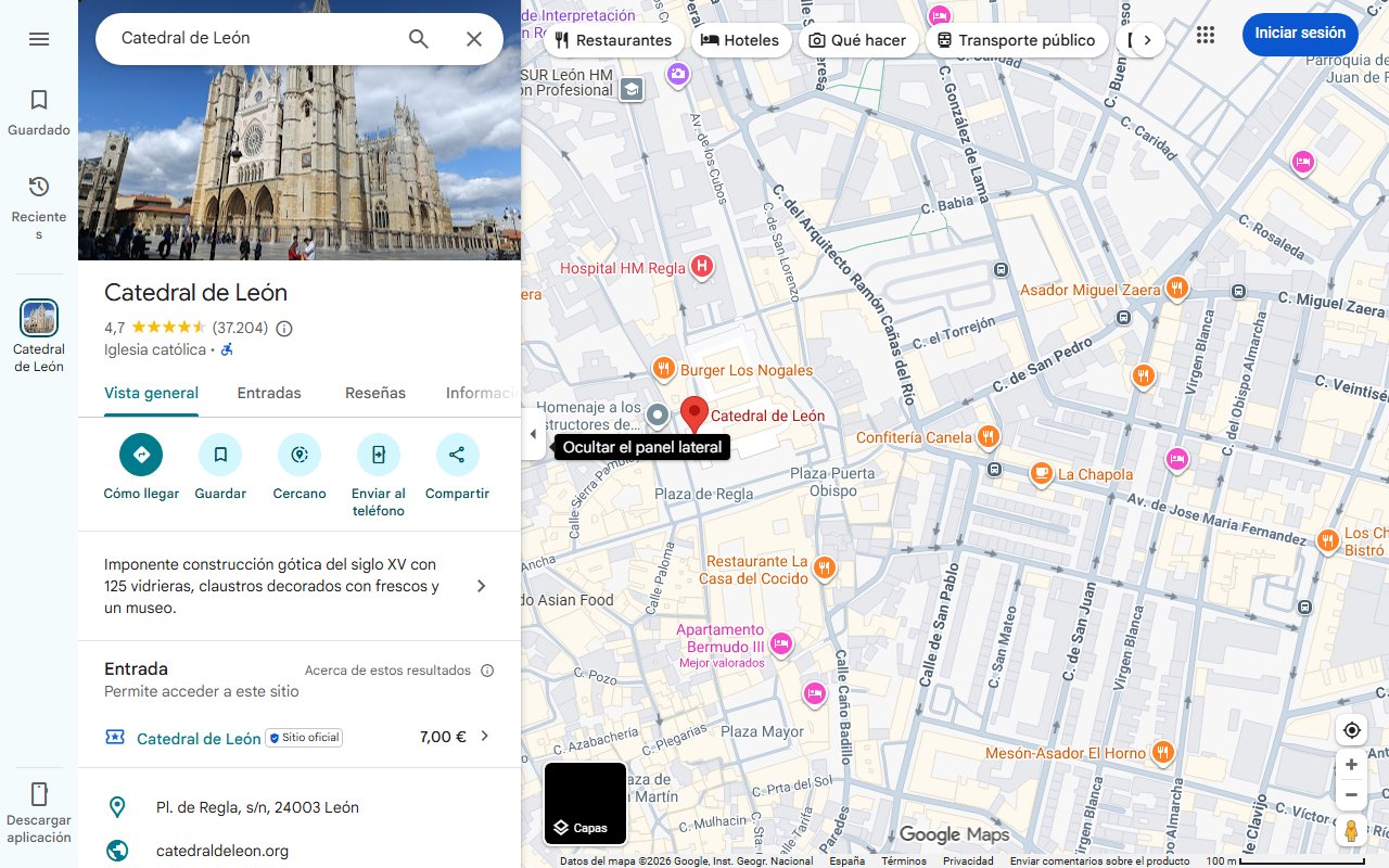 Mapa de La catedral geológica descubierta, por sorpresa, en Castilla y León a 50 metros de profundidad: se puede visitar