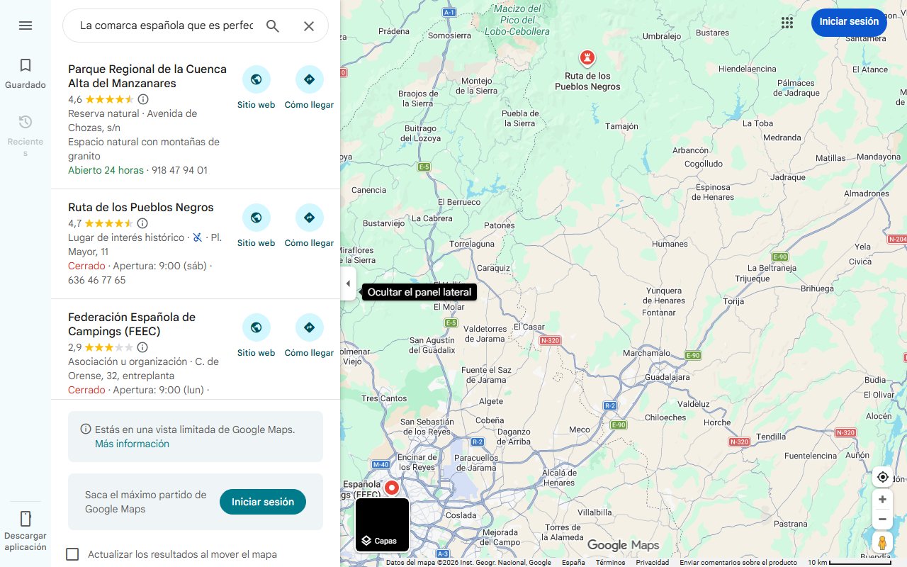 Mapa de La comarca española que es perfecta para visitar este verano: tiene un castillo y más de 40 piscinas naturales