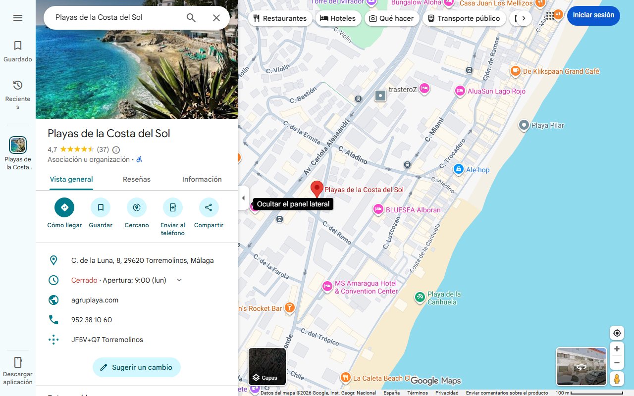Mapa de La Costa del Sol no es solo playa: cinco rutas de senderismo perfectas para refrescarte este verano - Área Costa del Sol