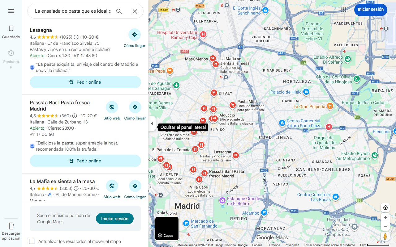 Mapa de La ensalada de pasta que es ideal para verano: con ingredientes saludables y una salsa secreta