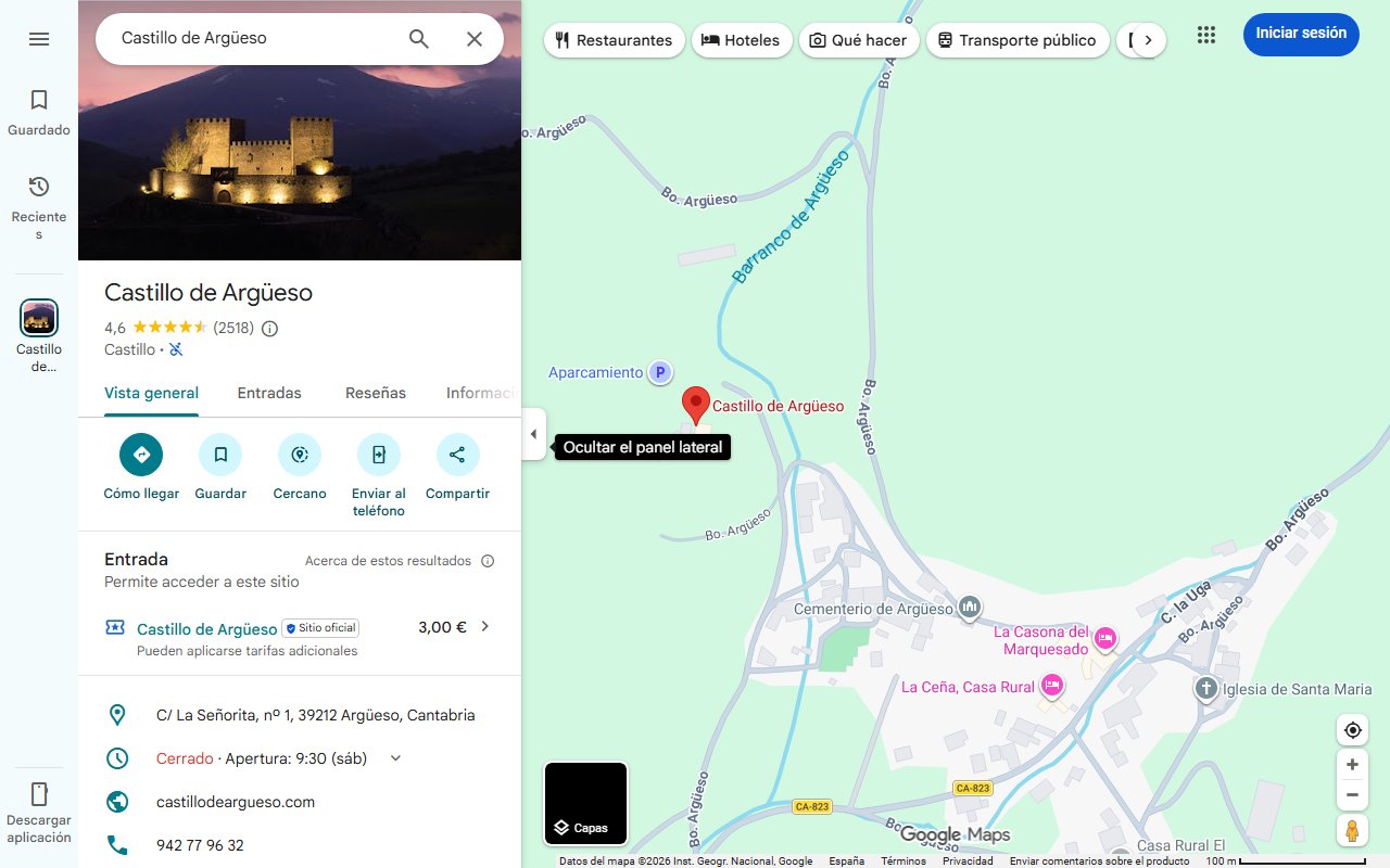 Mapa de La fortaleza secreta de Cantabria que resistió guerras de bandos y esconde inscripciones del siglo XVII