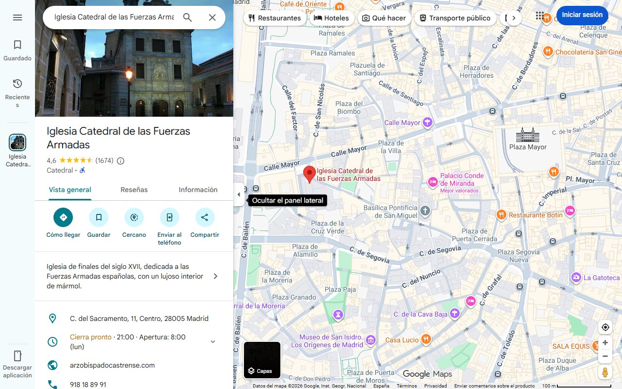 Mapa de La gran catedral subterránea que reabre sus puertas al público