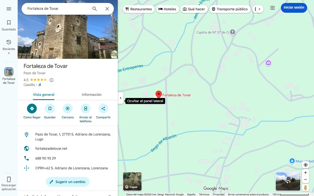 Mapa de La infravalorada fortaleza medieval de este rincón de España: un gran desconocido de época musulmana que es Bien de Interés Cultural