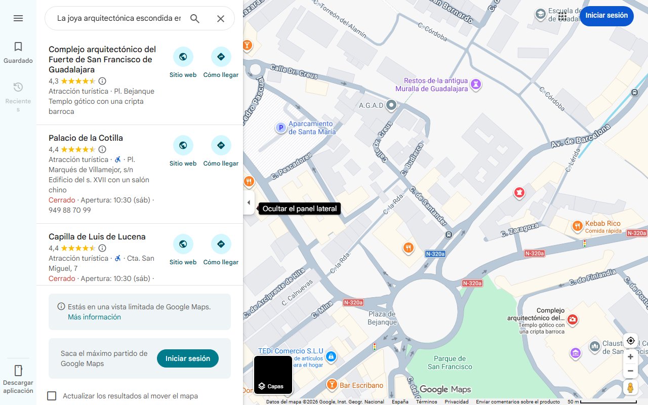 Mapa de La joya arquitectónica escondida en Guadalajara: así es el monasterio más antiguo de la provincia