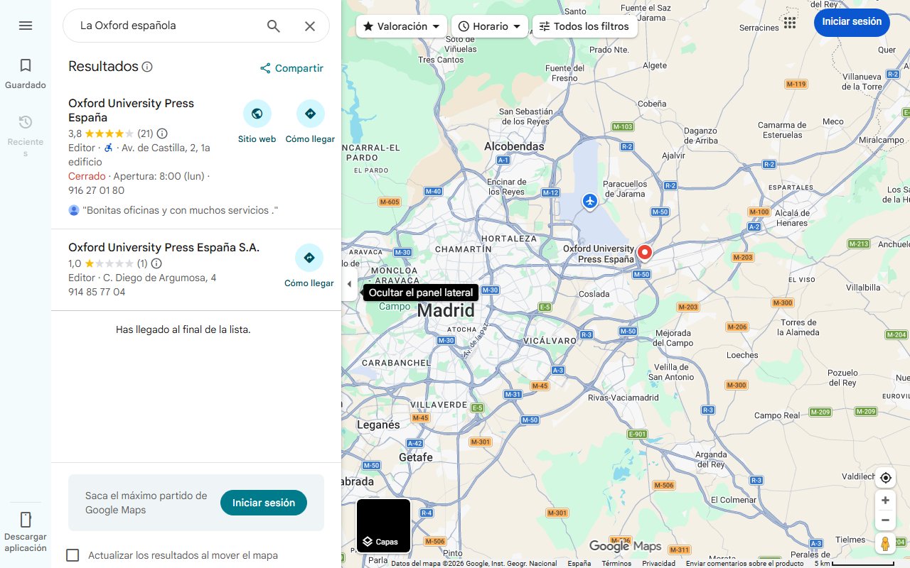 Mapa de La Oxford española: National Geographic elige esta ciudad como la más bonita de España