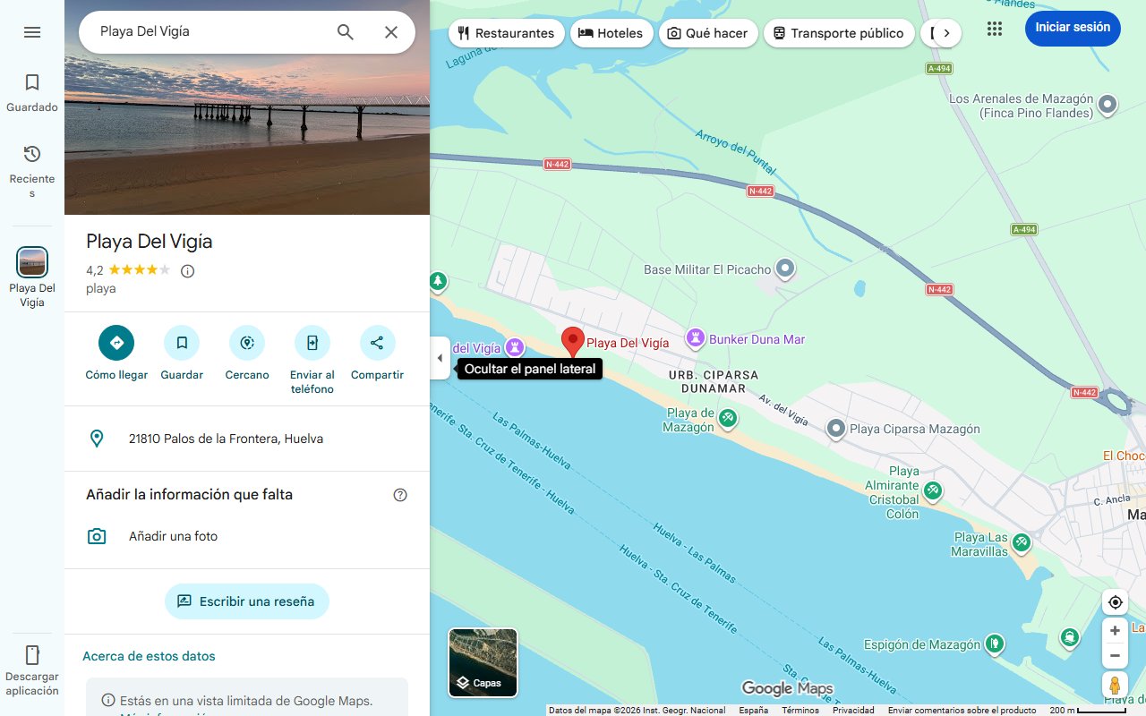 Mapa de La playa casi virgen de Huelva que muchos desconocen: un auténtico paraíso rodeado de pinares