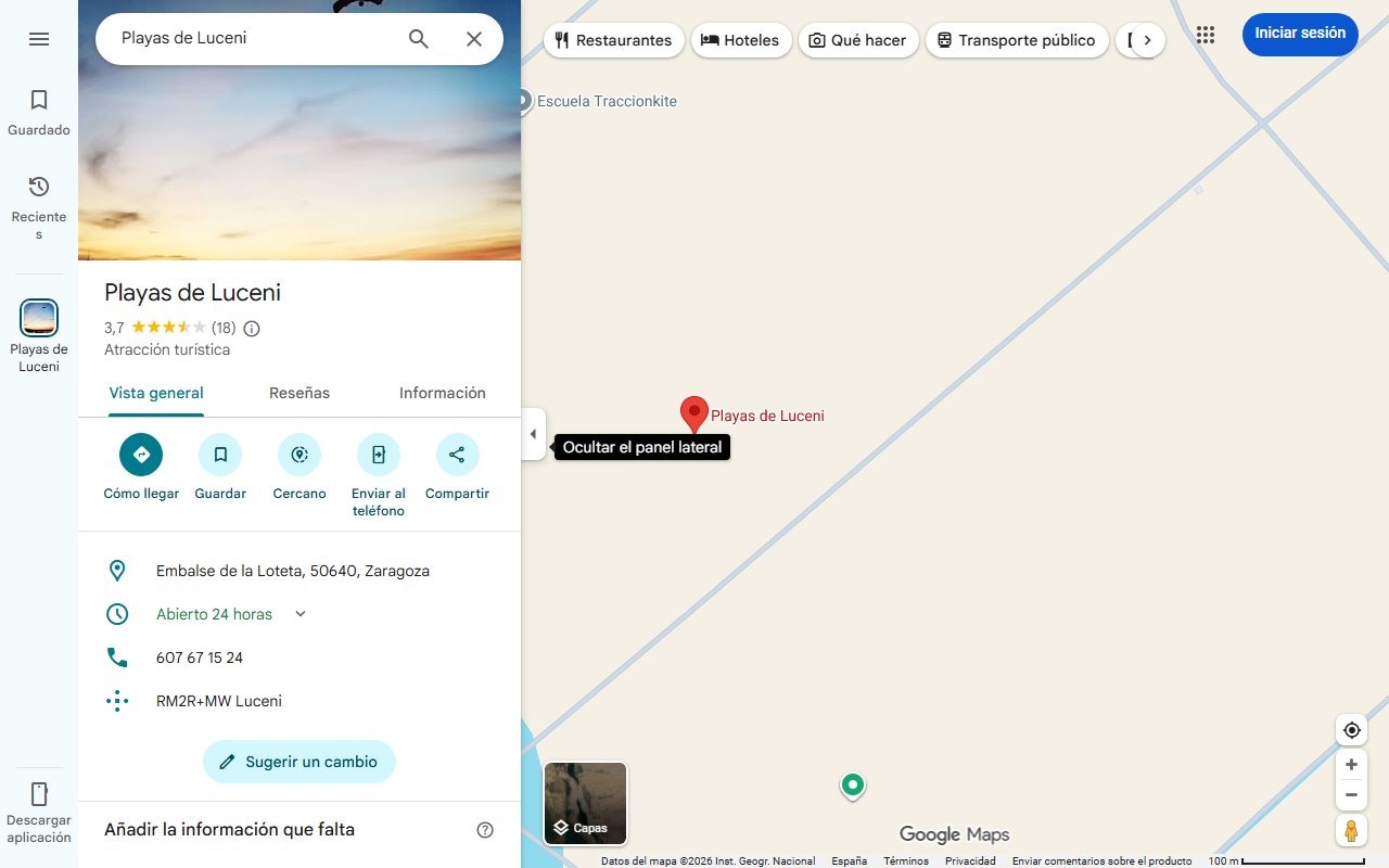 Mapa de La playa más cristalina de España está muy cerca de Aragón: un paraíso de aguas turquesa