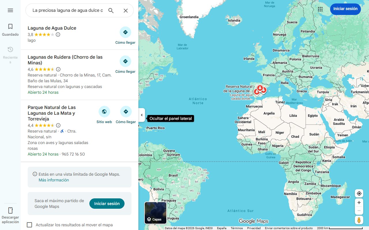 Mapa de La preciosa laguna de agua dulce cerca de la playa que es un paraíso natural: rutas de senderismo y miradores para observar las aves