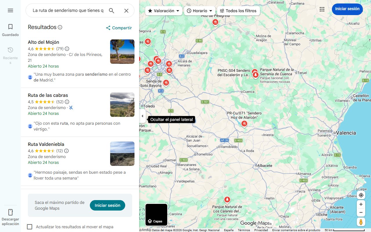 Mapa de La ruta de senderismo que tienes que hacer sí o sí en Castilla-La Mancha: en un espectacular paisaje junto al río