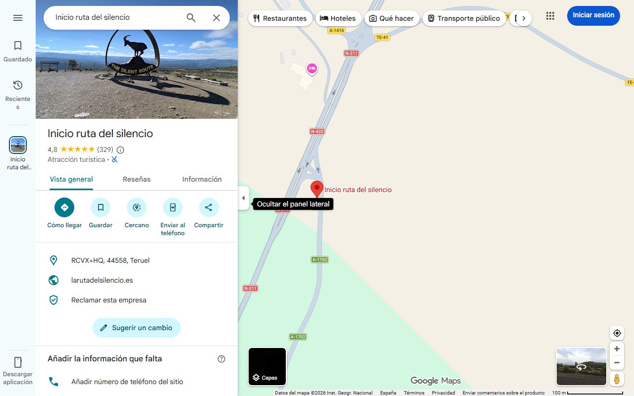 Mapa de La ruta del silencio: la carretera más bonita de España que recorre valles, pueblos y miradores que quitan el aliento