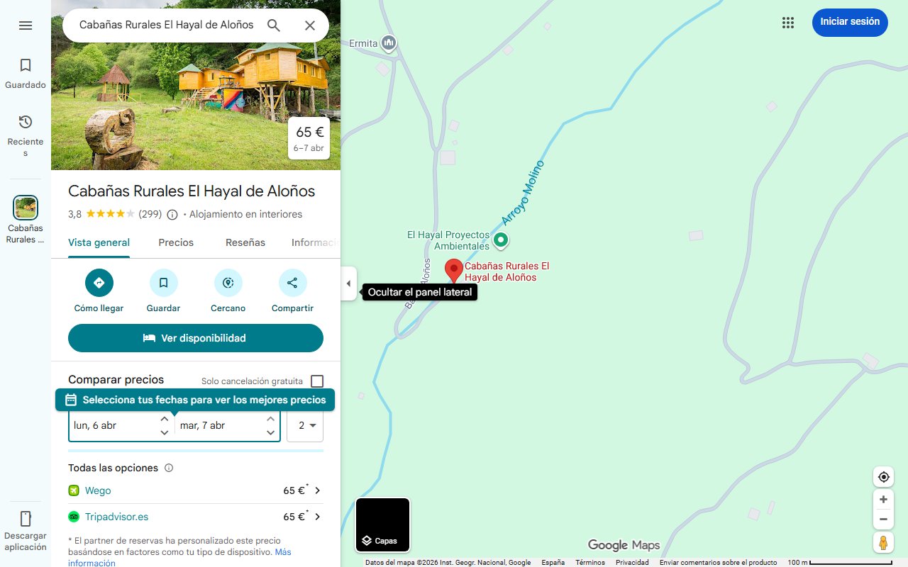 Mapa de La ruta por el Hayal de Aloños, en imágenes | El Diario Montañés