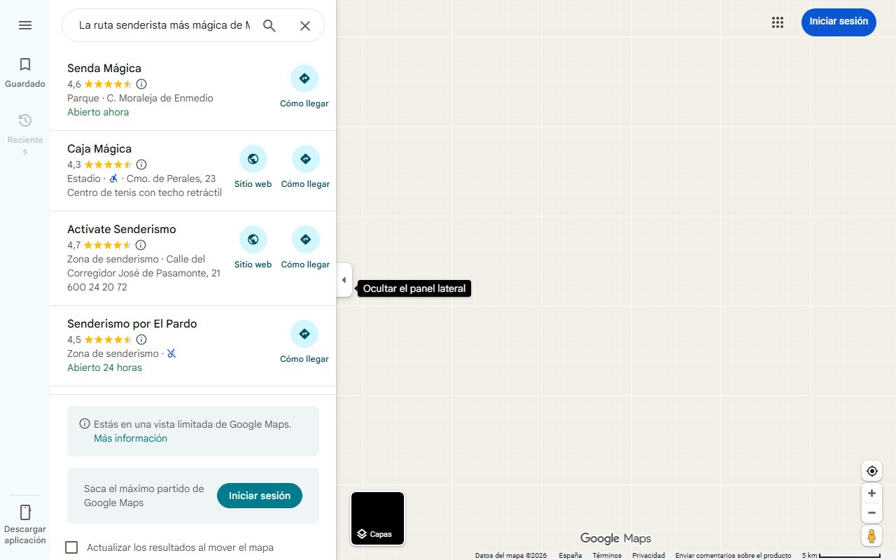 Mapa de La ruta senderista más mágica de Madrid: un recorrido circular entre ríos, bosques y pequeños pueblos con encanto