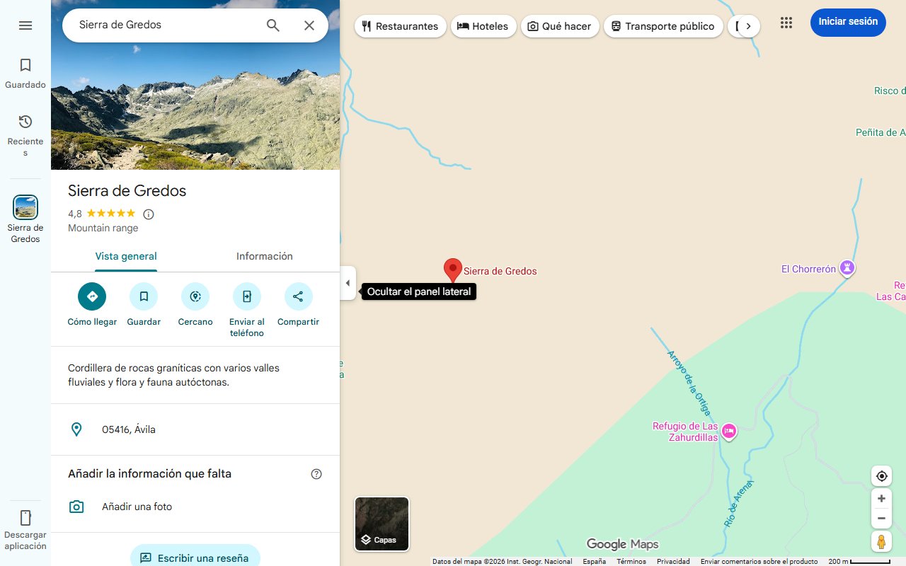 Mapa de El pueblo de la Sierra de Gredos que llaman la 'Andalucía abulense' y lo tiene todo: castillo, cuevas y piscinas naturales