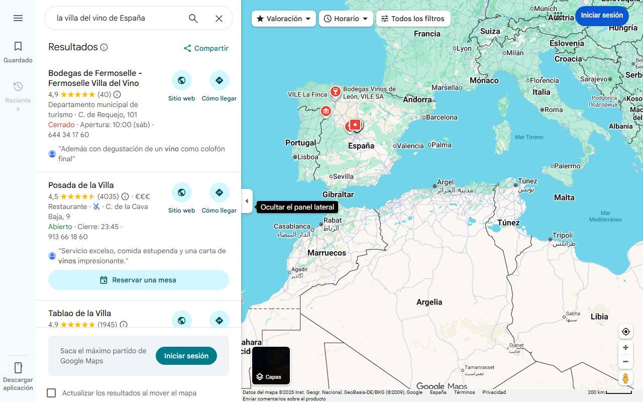 Mapa de Descubre la villa del vino de España: en este rincón de Castilla y León y que quiere que sus bodegas sean Patrimonio de la Humanidad