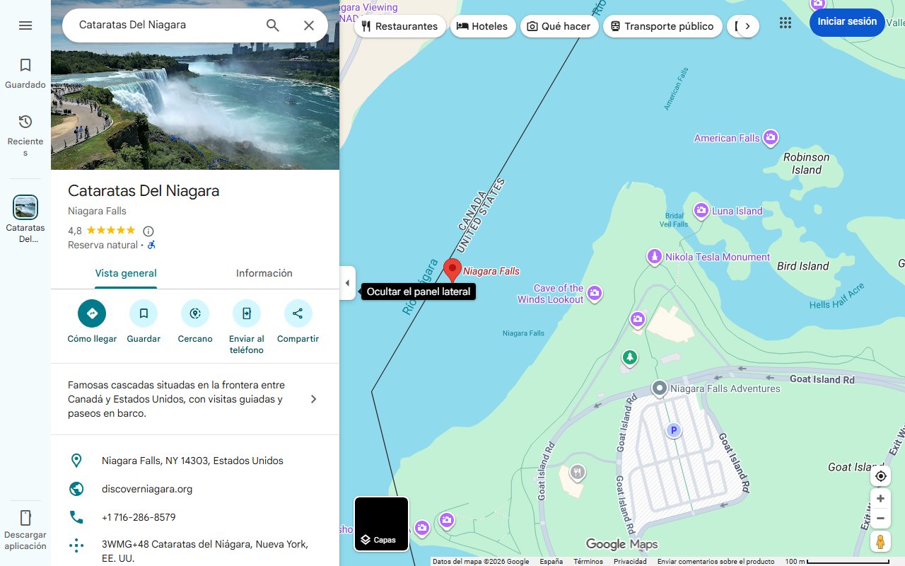 Mapa de Las Cataratas del Niágara españolas están en este pueblo de Valencia: 
