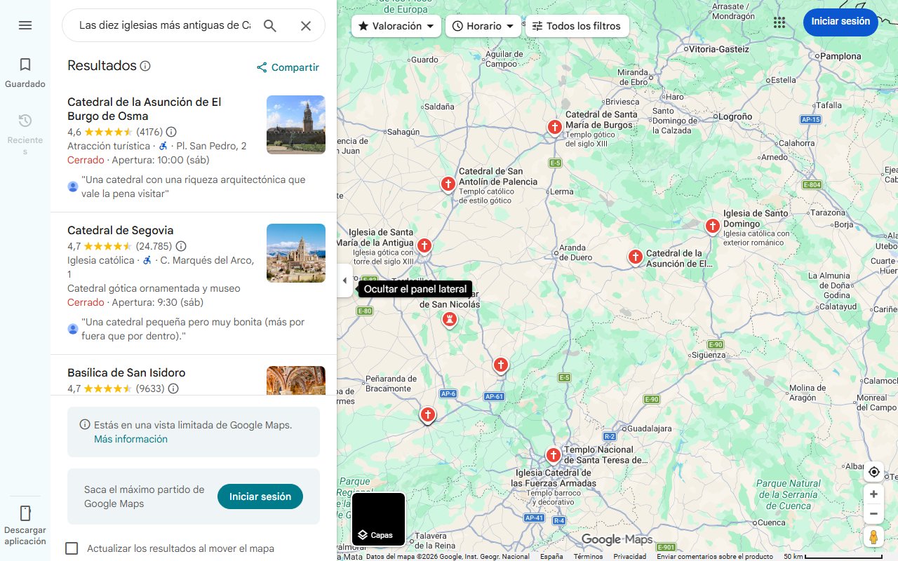 Mapa de Las diez iglesias más antiguas de Castilla y León: un viaje a las raíces cristianas de España