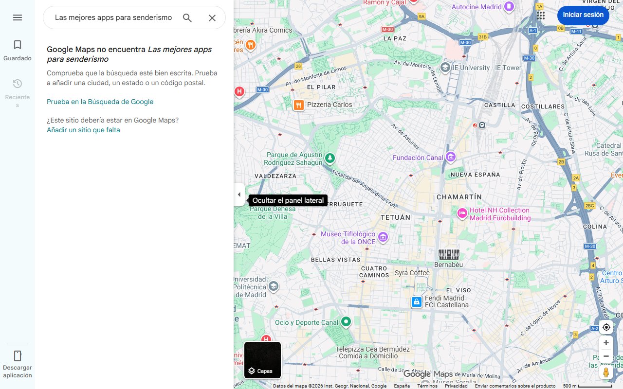 Mapa de Las mejores apps para senderismo: rutas, mapas y aventuras sin perderse