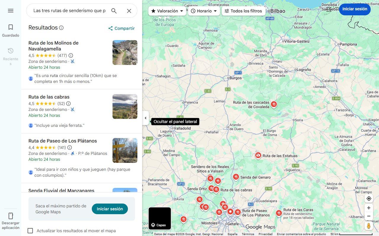 Mapa de Las tres rutas de senderismo que puedes hacer en el pueblo con el nombre más largo de España