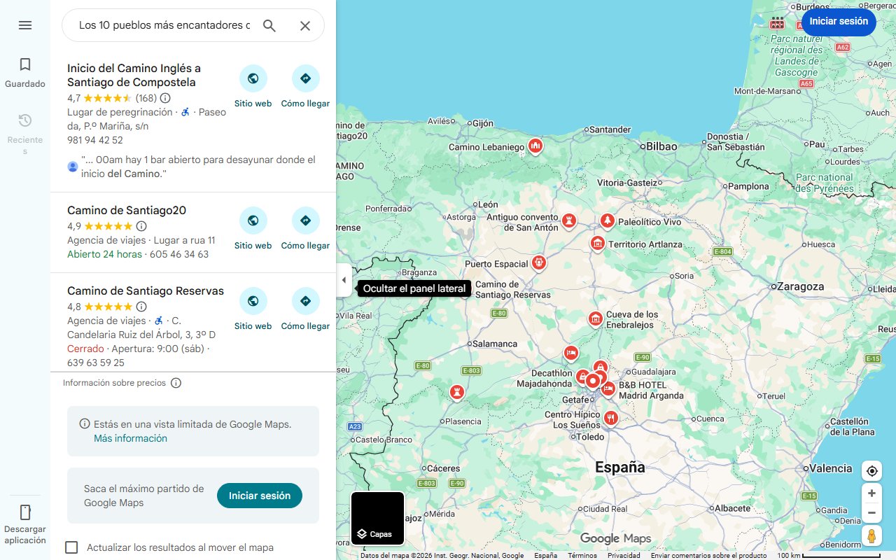 Mapa de Los 10 pueblos más encantadores del Camino de Santiago para descubrir este verano