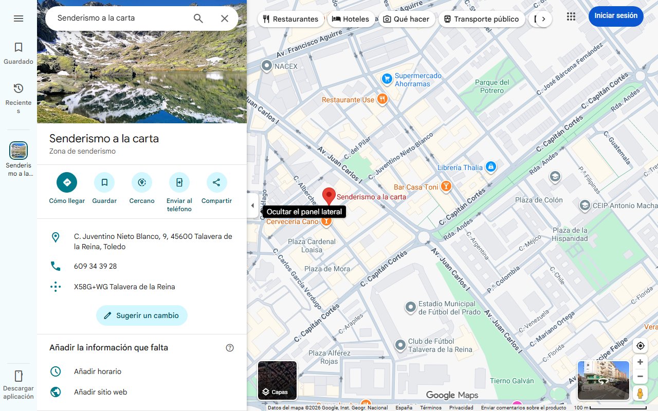 Mapa de Conoce los 38 senderos que tiene Talavera - Cover Talavera