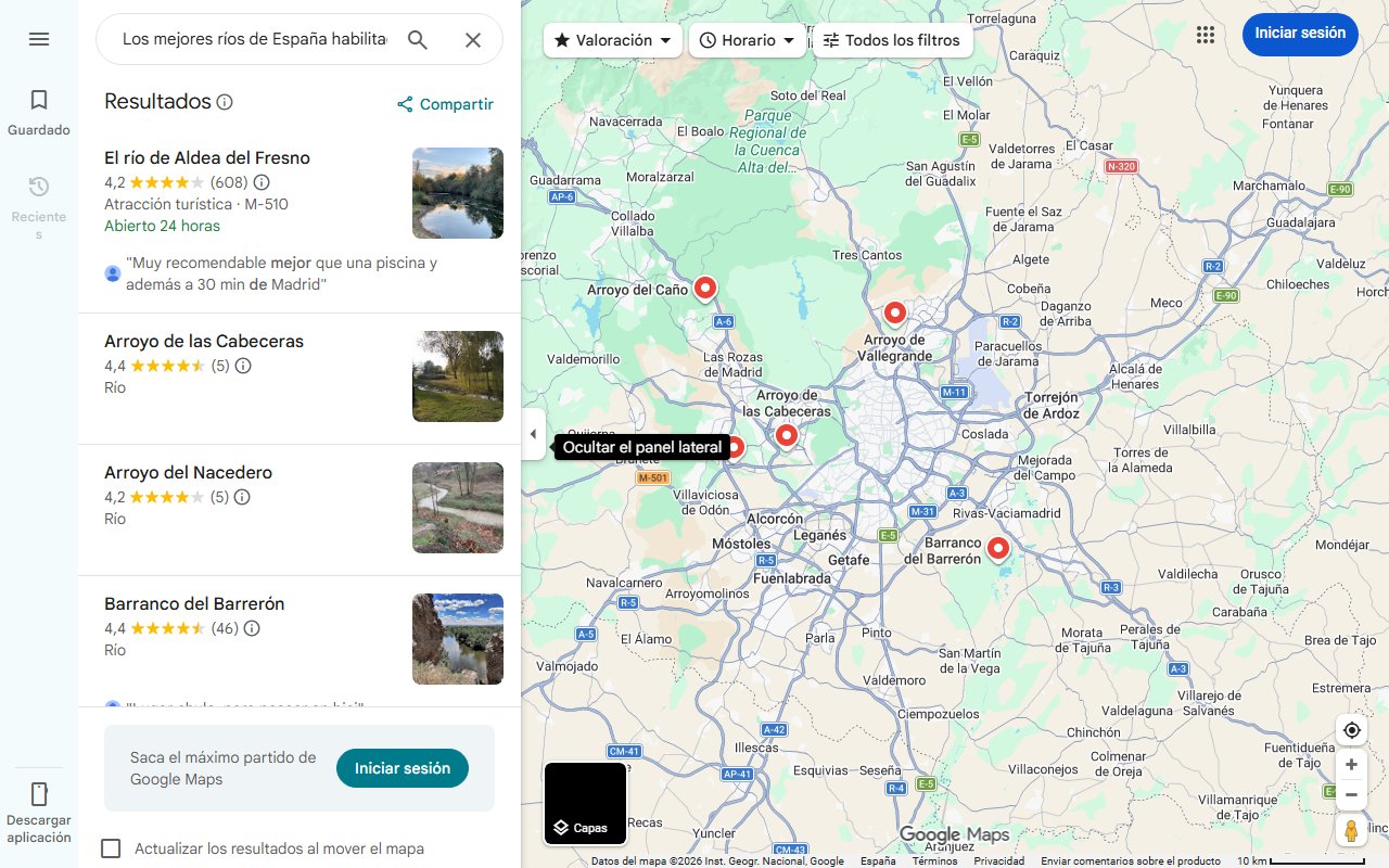 Mapa de Los mejores ríos de España habilitados para el baño: oasis naturales que triunfan este verano