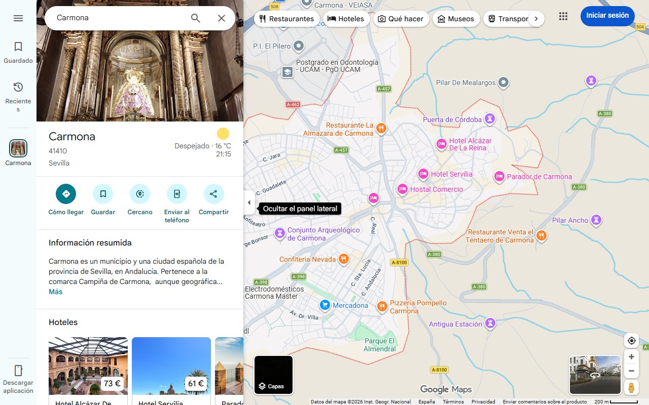 Mapa de Ni Carmona ni Mérida: descubre la ciudad romana que fundó Escipión en España, candidata a ser Patrimonio de la Humanidad en 2026
