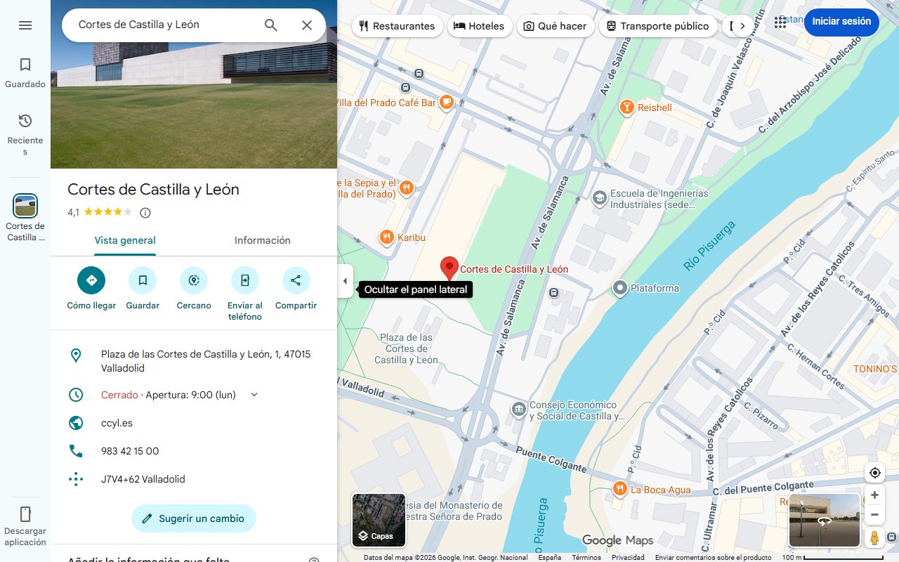Mapa de Parece Andalucía, pero está en Castilla y León: un paraíso escondido con una piscina natural de aguas cristalinas