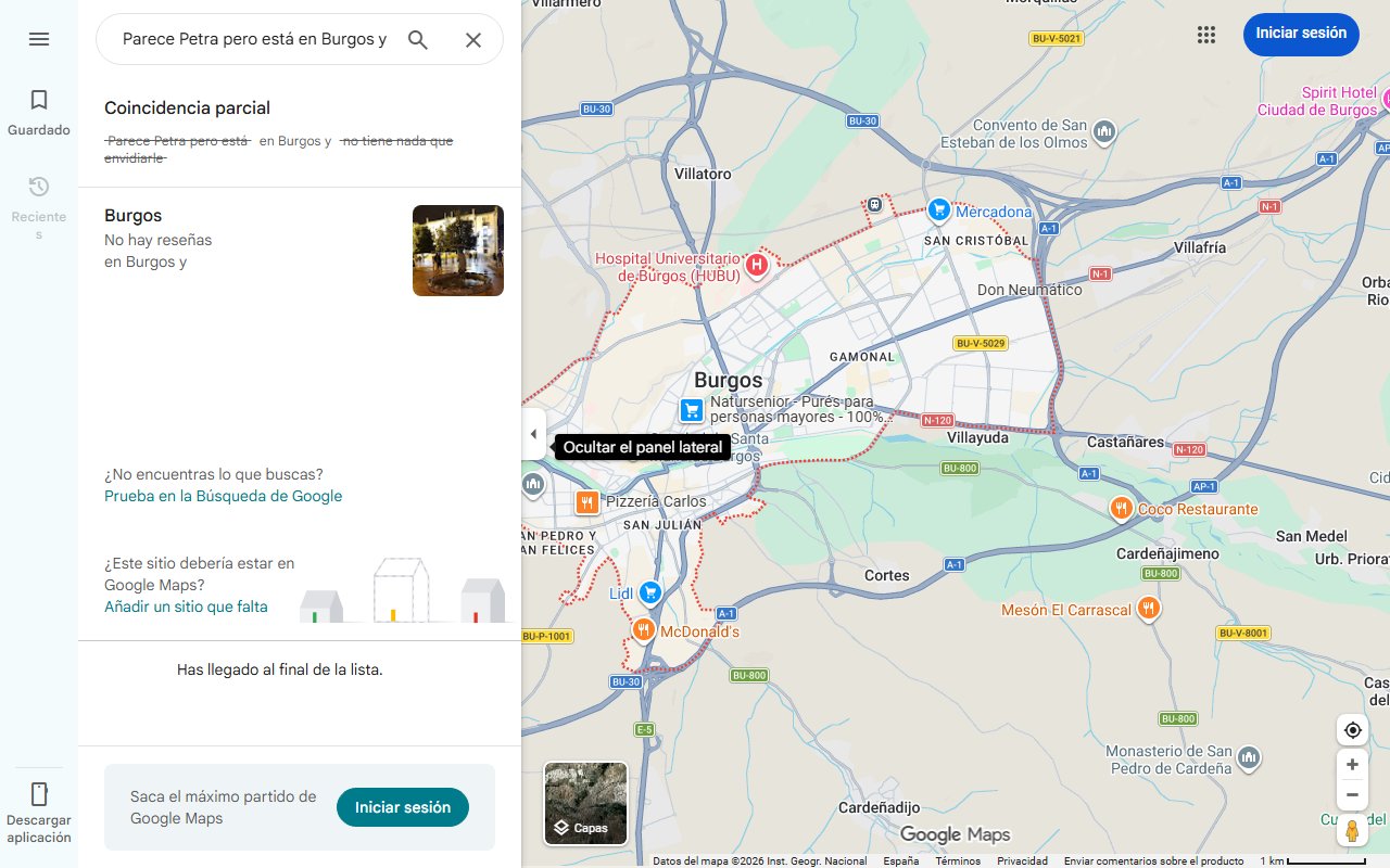 Mapa de Parece Petra pero está en Burgos y no tiene nada que envidiarle: el increíble pueblo a 180 kms de Madrid