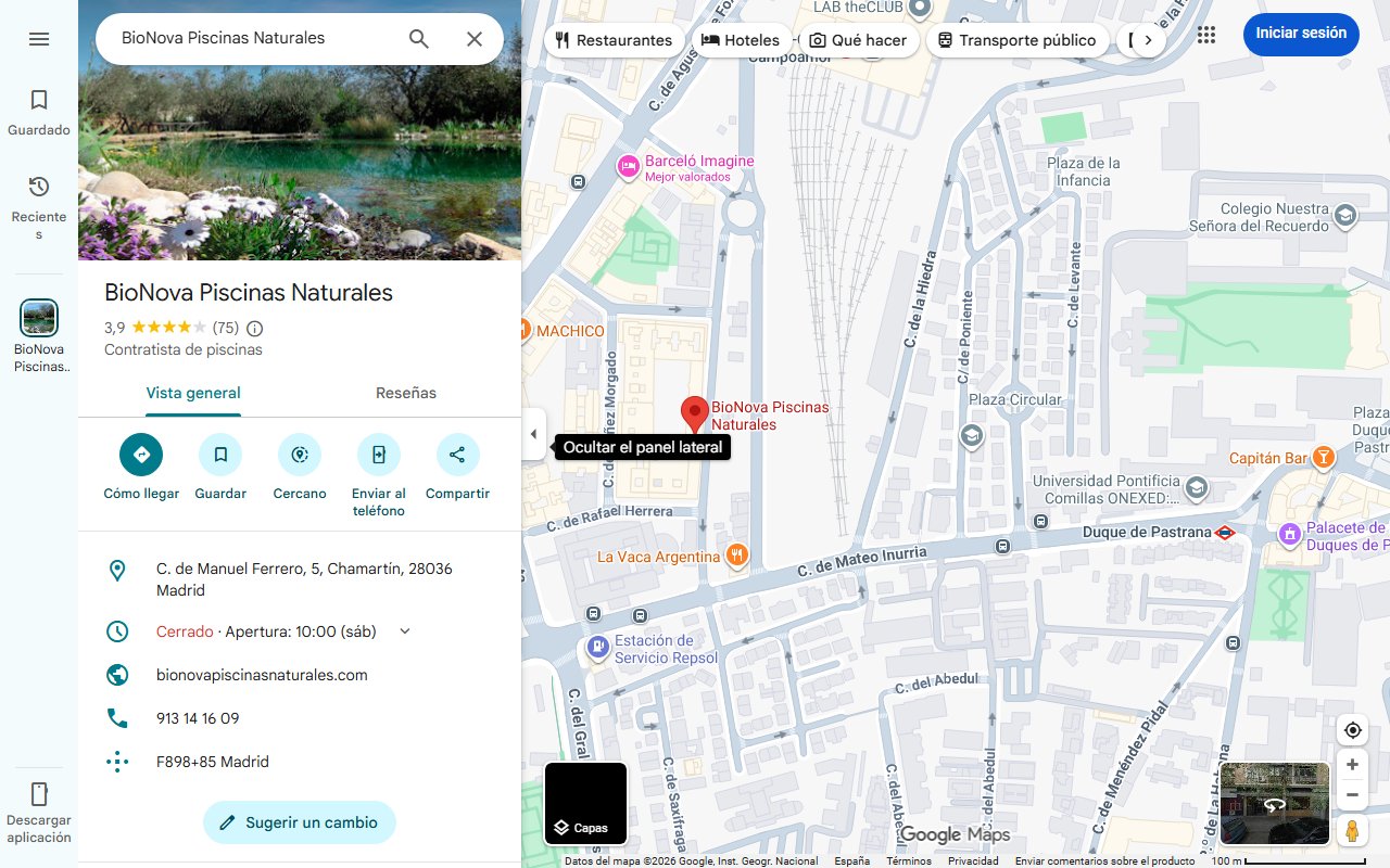 Mapa de Piscinas naturales a poco kilómetros de Toledo - Castilla-La Mancha Media