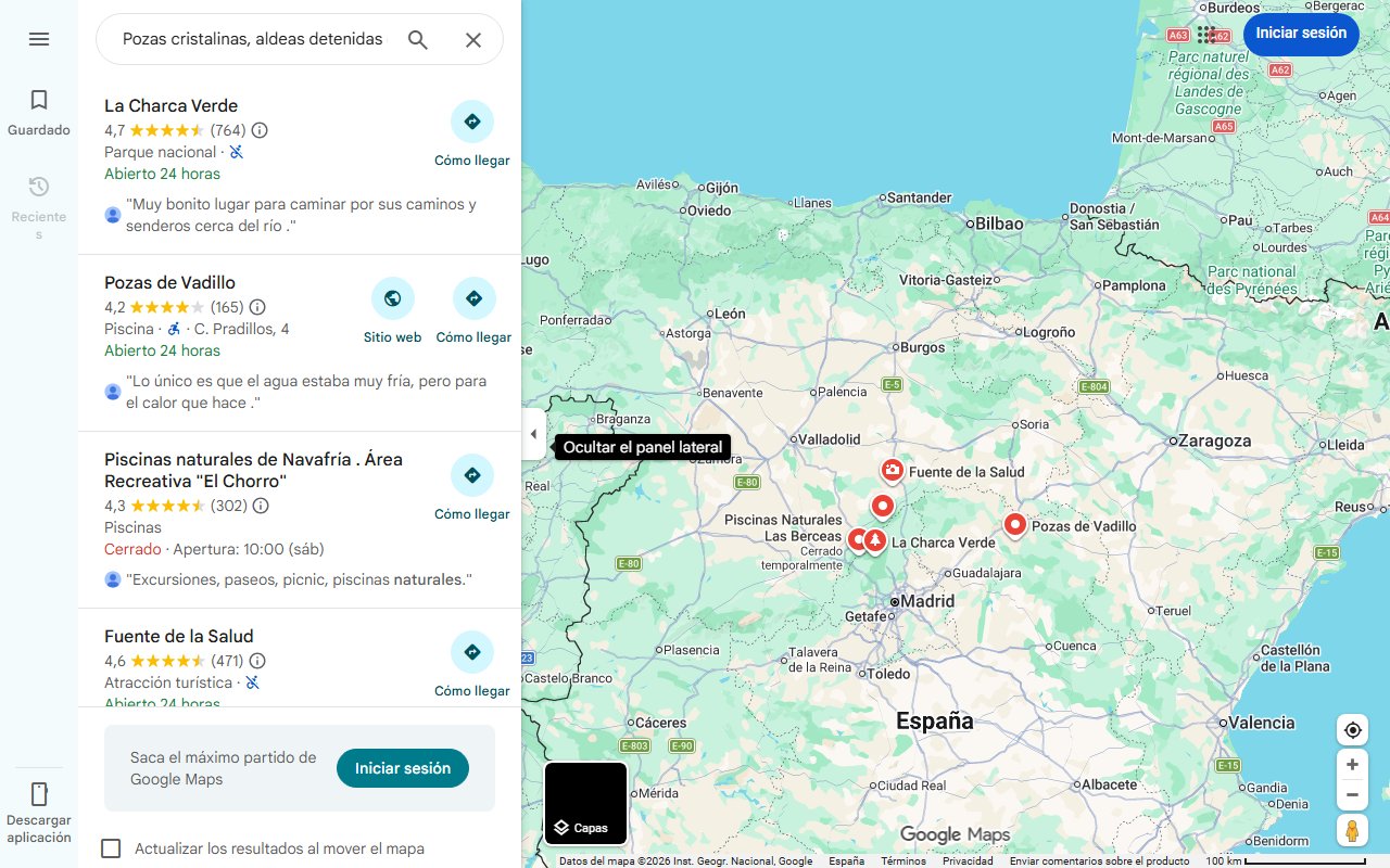 Mapa de Pozas cristalinas, aldeas detenidas en el tiempo y naturaleza asombrosa: la zona secreta de Asturias que debes conocer