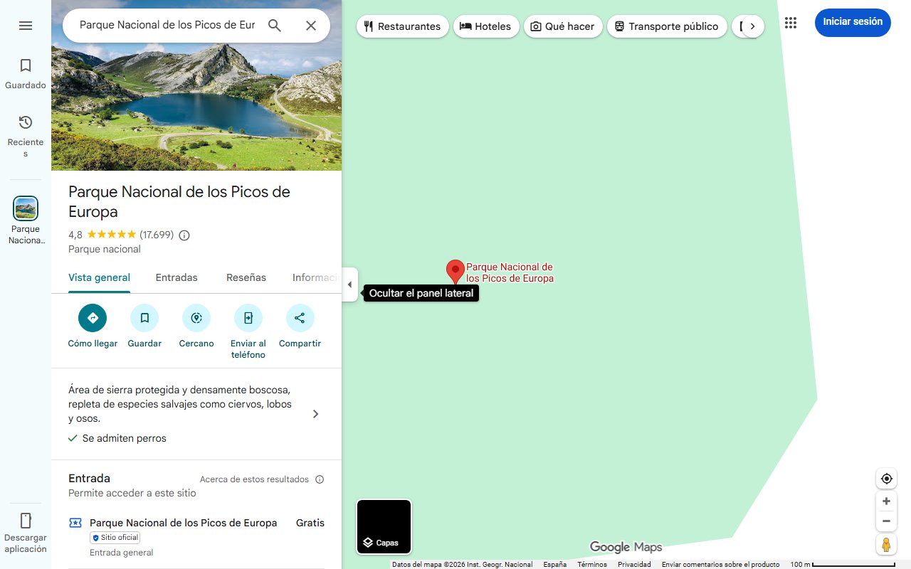 Mapa de Puerta de entrada a los Picos de Europa: el pueblo de cuento donde se elabora un delicioso queso asturiano