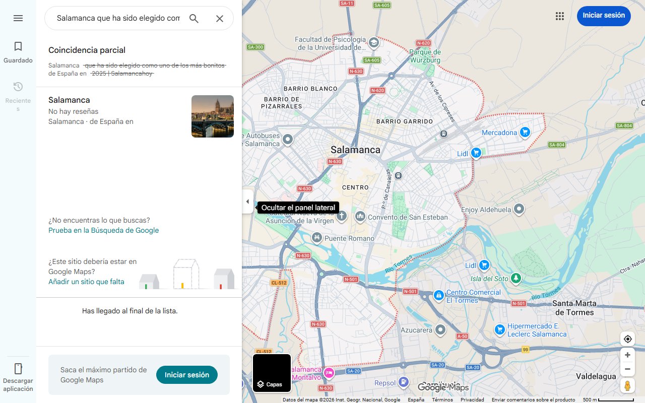 Mapa de El pueblo de Salamanca que ha sido elegido como uno de los más bonitos de España en 2025 | Salamancahoy