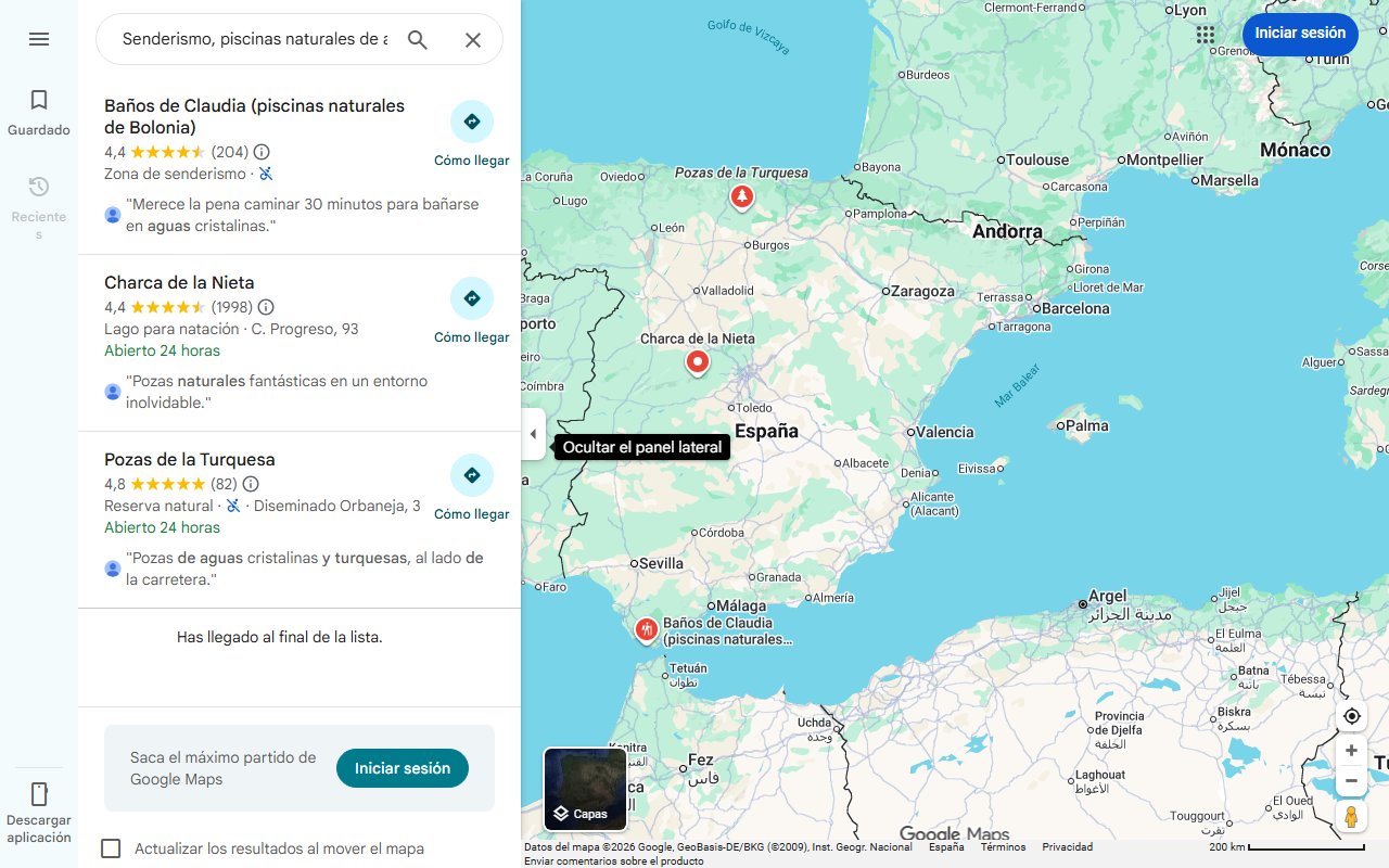 Mapa de Senderismo, piscinas naturales de aguas turquesas y vistas panorámicas de un paisaje único: todo en este pequeño pueblo de Teruel
