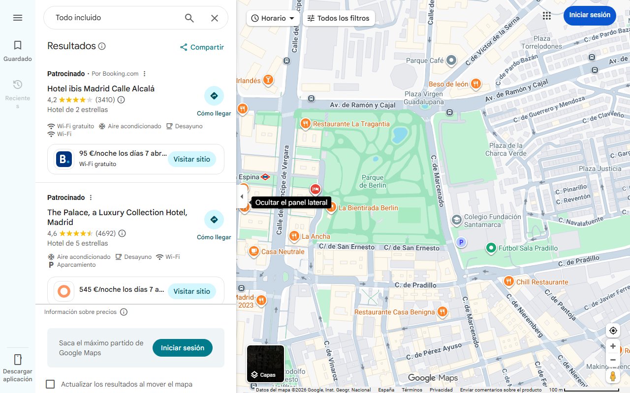 Mapa de Todo incluido: el desconocido tren de Madrid cuyo billete incluye paseo en barco, comida, visitas y más