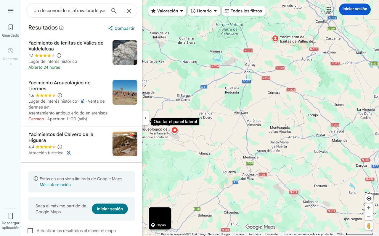 Mapa de Un desconocido e infravalorado yacimiento de España: la ciudad celtíbera soriana que plantó cara al Imperio Romano