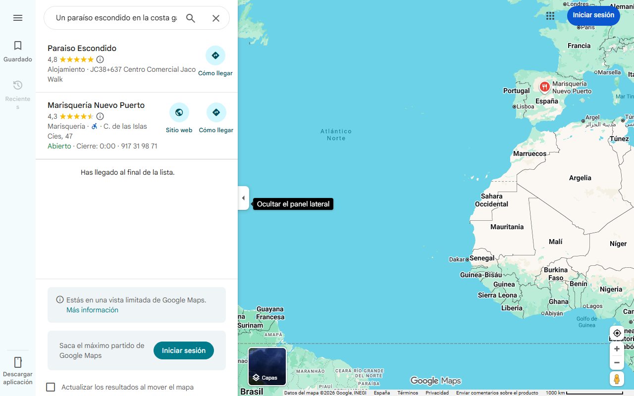 Mapa de Un paraíso escondido en la costa gallega: la pequeña playa de A Coruña sin masificación en verano